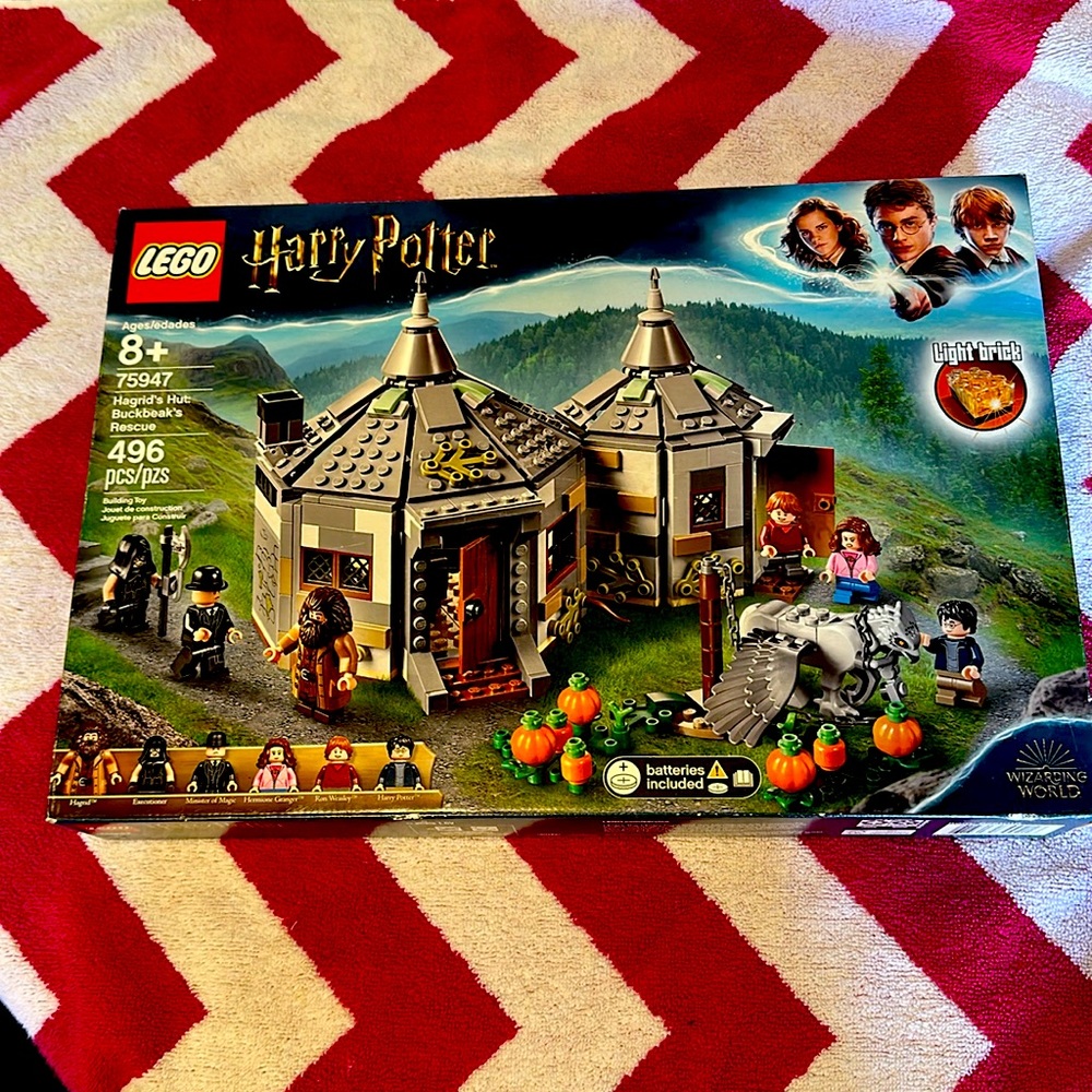 Lego Harry Potter Hagrids Hut Buckbeaks rescue 75947 unopened